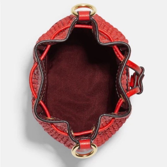 Coach Mini Dempsey Bucket Bag Crossbody With Coach Patch - Picture 2 of 12